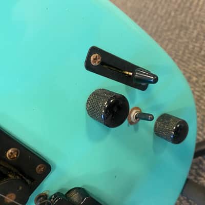 RARE BC Rich Class Axe BC Rich Rave Gorilla Strat - Sonic Blue image 5