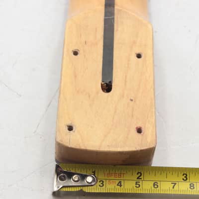 Electric Guitar Neck - Rosewood Fretboard, Strat Style Natural Headstock, 6-in-Line image 10