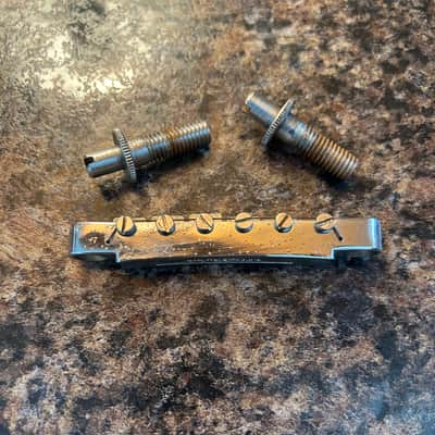 Gibson ABR-1 Bridge (with saddles, posts and wire 70’s image 4