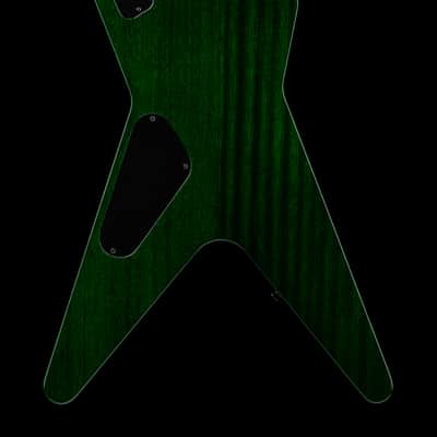 Dean USA ML Flame Top Kahler - Emerald Green Burst #21097 image 2