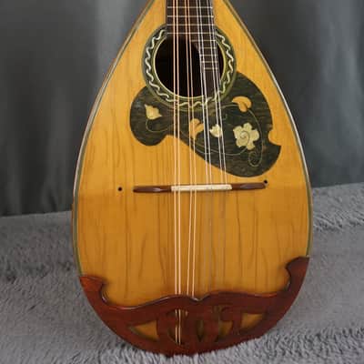 Suzuki Mandolin No. 201 Japanese Bowl Back Mandolin w/ Hard Case image 2