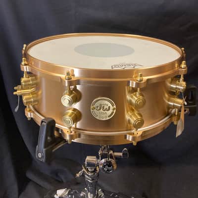 DW - 5x14" True Cast Bronze Snare Drum, New in Case, #069 2010's image 1