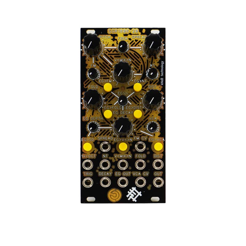 SGR1806-20 by Knob Technology - Analog Percussion synthesizer image 1