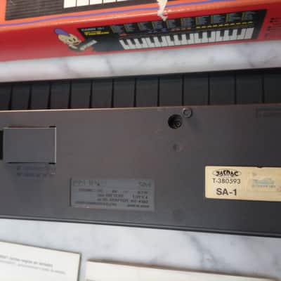 Casio SA-1 3 BOOK MANUAL 6 PATTERN PULSE CODE MODULATION PCM 100 TONE BANK 1989 - mini keyboard with complex LO-FI wavetable sounds PC Kid Techo Punk pop Japan Anime Manga Black BOXED RARE image 6