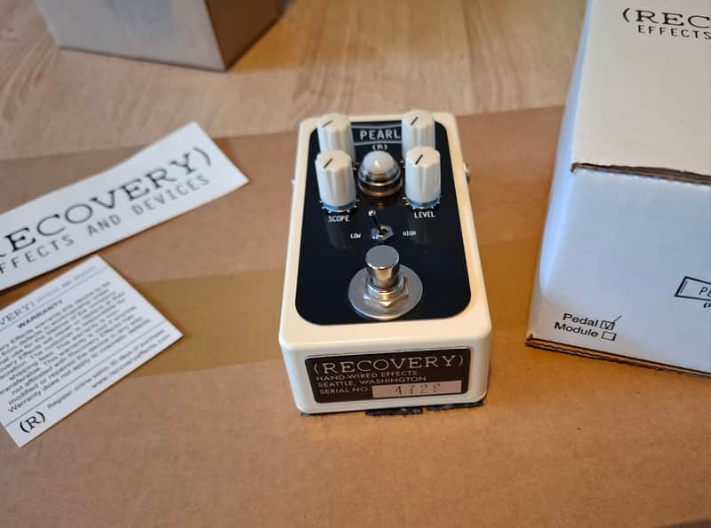 Recovery Effects - PEARL Heavy Low-End Vintage Fuzz Pedal | Reverb