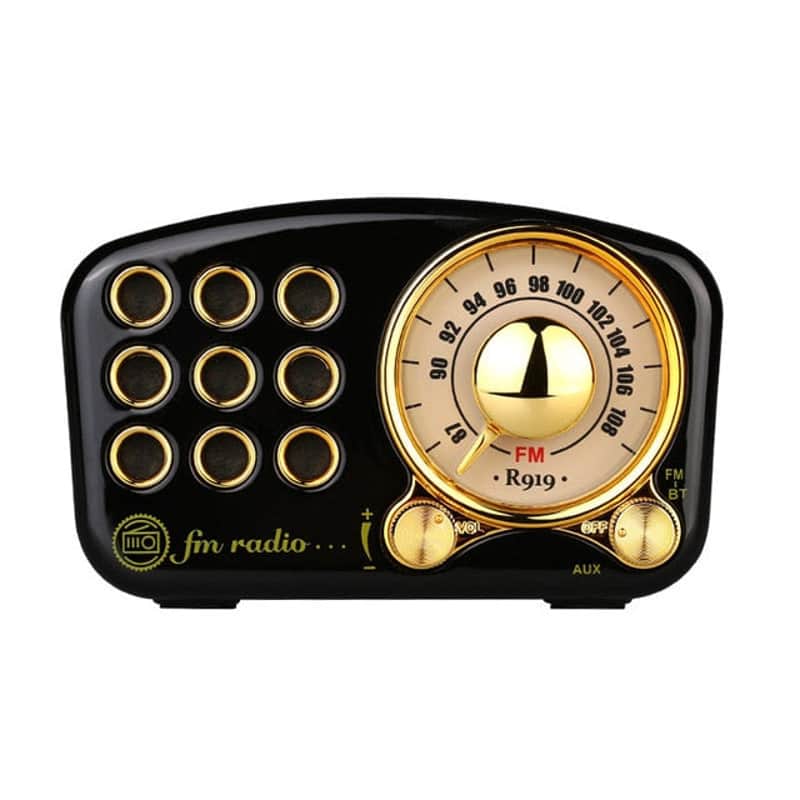 Vintage Radio-Black image 1