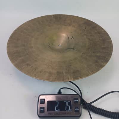 *UFIP 14" 1108g/1120g 60s Hi-Hats Cymbals Set Italy Vintage B20 Bronze Italian image 11