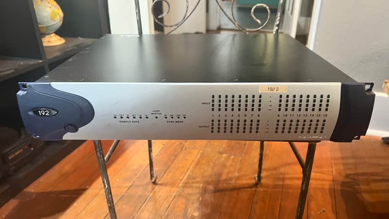 Digidesign 192 Pro Tools HD Interface 16x8x8 with 2x Analog Input / Analog Output / Digital I/O Cards 2000s - Silver image 1