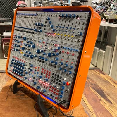 BPNYC ZERO Halliburton Eurorack Modular Travel Case 9U 96hp "ORANGE" image 25