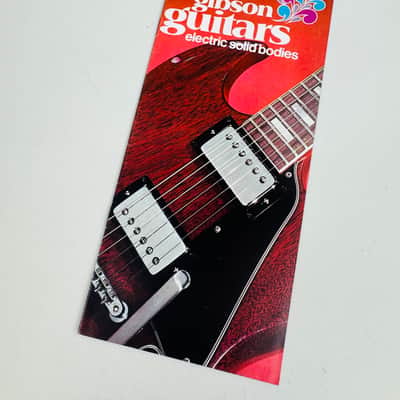 Gibson 11-Brochure Literature Set 1970 image 8