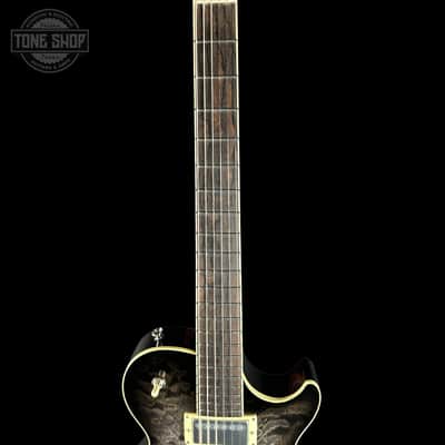 Collings CL City Limits DLX Quilt Top Acid Wash Charcoal Burst w/Case 251664 image 7