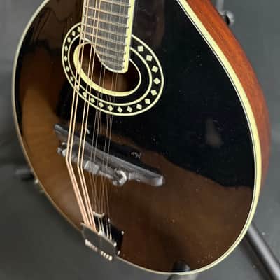 Eastman MD404-BK Oval-Hole A-Style Mandolin Gloss Black Top w/ Case image 7