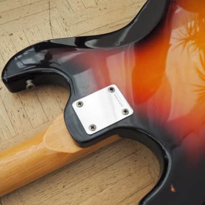 Sakai (~Teisco) EG4-T guitar - made in Japan - "Hertiecaster" - rare vintage image 11