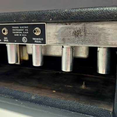 1966 Fender Bandmaster 40-Watt Head *FULLY RESTORED VINTAGE BLACKFACE AMP* image 5