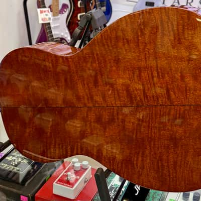 Martin 0-16NY Custom Acoustic 2012 Custom Shop 12 Fret, Engelmann Spruce Top Flamed Mahogany Back & Sides with Deluxe Case - Pre Owned image 11