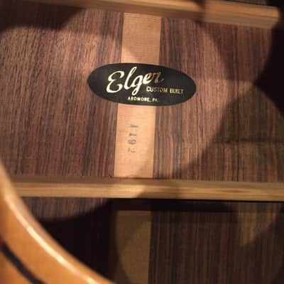 USA-MADE '60s/'70s Elger Custom Built Brazilian Rosewood Acoustic Guitar Ardmore PA PROJECT FOR PARTS/REPAIR image 2