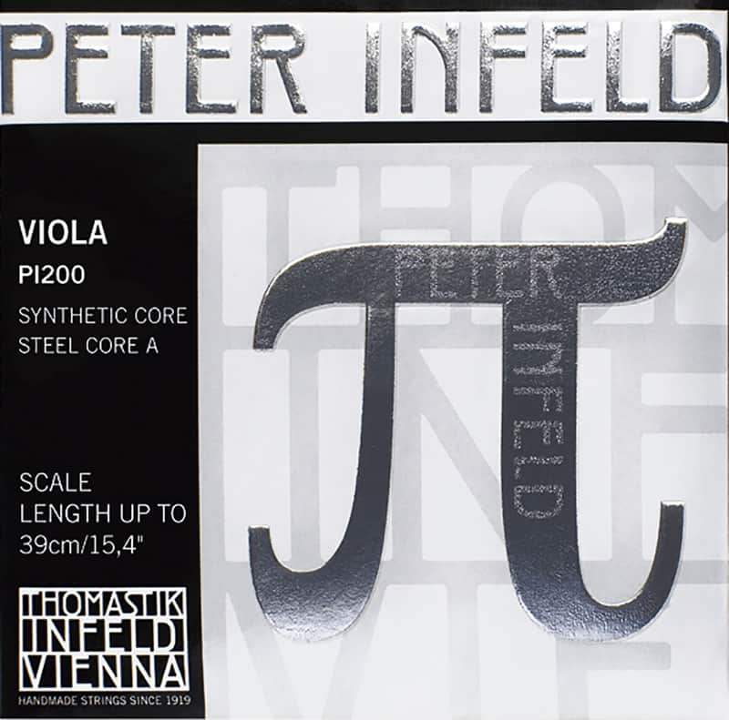 Thomastik-Infeld PI24 Peter Infeld Silver Wound Synthetic Core 4/4 Viola String - C (Medium) image 1