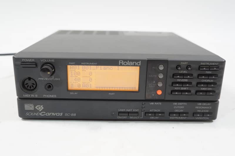 Roland SC-88 Sound Canvas MIDI Sound Module SC88 Worldwide