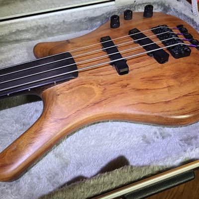 1994 Warwick Thumb NT Neck-Through 4-String Fretless image 7