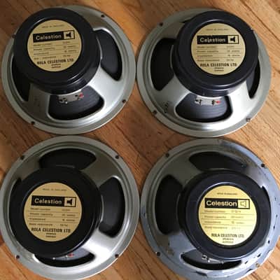Celestion Vintage T1281 G12H-30 BlackBack Speakers image 1