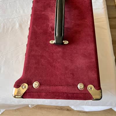 Amplified Nation Ampliphonix & Gain Maroon Suede Cane Front 50-watt MINT! image 2