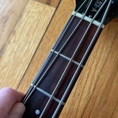 1978 Guild B301A Left Handed Electric Bass w/ OHSC image 5