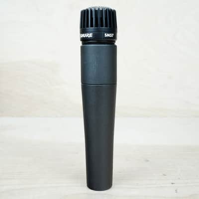 Shure SM57 Cardioid Dynamic Microphone Black - No Output image 2