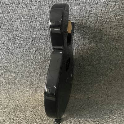 Black Basswood Solid Guitar Single Cutaway Body image 2