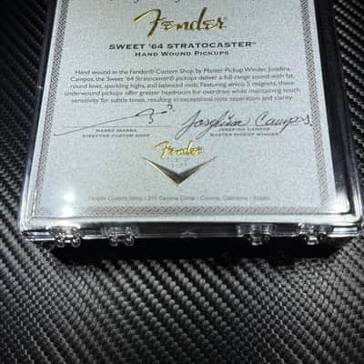 Fender Custom Shop Sweet '64 Stratocaster Hand Wound Pickups by Josefina Campos NEW Year 2026 image 7