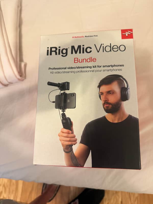 IK Multimedia Irig Mike Video 2019 - Black image 1