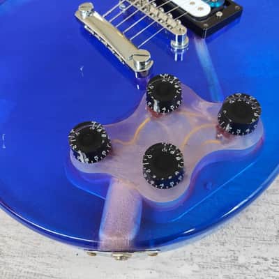 1990's Barclay Single Cutaway (Purple Lucite/Acrylic) image 2