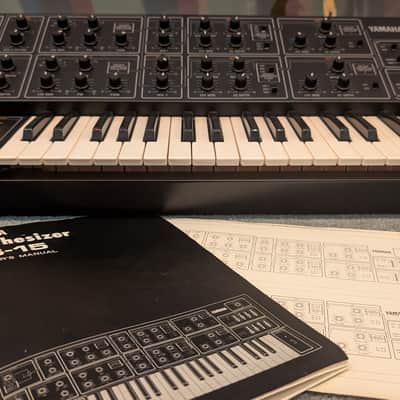 Yamaha CS-15 Duophonic Synthesizer 1978 - 1982 - Black image 5