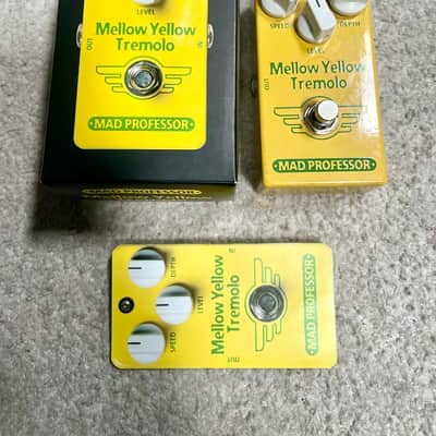 Reverb.com listing, price, conditions, and images for mad-professor-mellow-yellow-tremolo