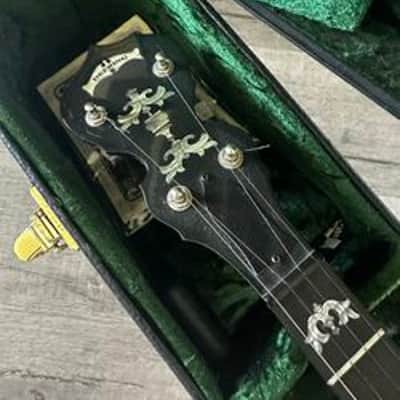 Deering Eagle II 5-String Banjo 2012- w Kavanjo Pickup and custom painted head image 1