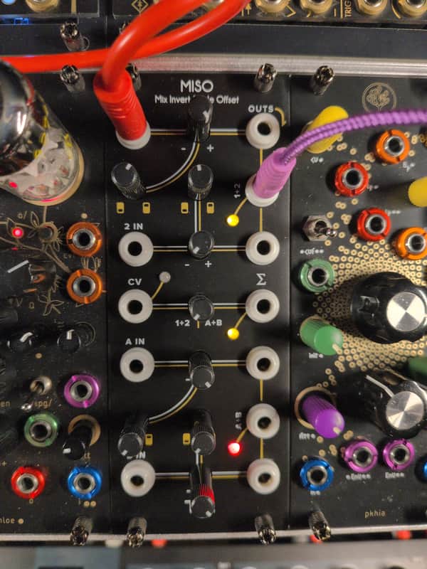 Tiptop Audio MISO - Mix, Invert, Scale, Offset - 2022 - Present - Black image 1