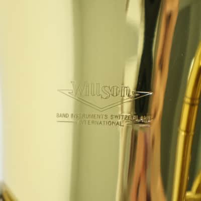 Willson Model 3400S-FA5 'Gabriel Capet' Compact Eb Tuba SN W5751 GORGEOUS image 2
