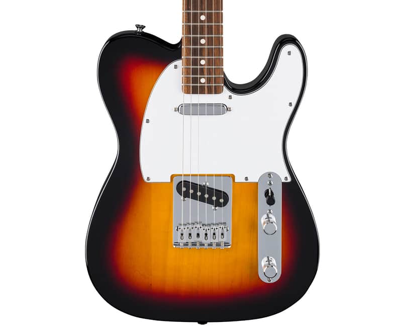 Fender Standard Telecaster Electric Guitar in 3-Tone Sunburst image 1