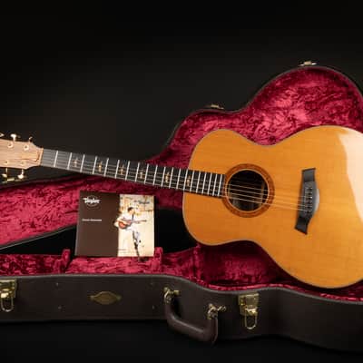 2004 Taylor 714-L30 Limited Edition 30th Anniversary - Natural | USA Grand Auditorium Fallen Leaves Inlays Pickup | OHSC image 2