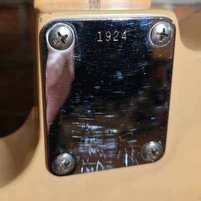 T-Style Partscaster w/ HSC -Fender Highway One USA Blonde Body, Warmoth Neck, Lollar Bridge Pickup, Cloth Wire Neck Pickup, Grover Deluxe Tuners, Fender Bridge image 19