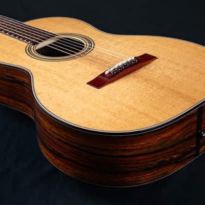 Huss and Dalton 00 12-Fret Cocobolo and Torrefied Sitka Spruce Custom NEW image 14
