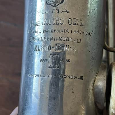 Ditta Prof Romeo Arsi Alto Saxophone For Parts/Repair OFFERS WELCOME image 2