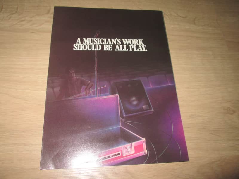 Sequential Circuits Prophet T8 Catalog-80's-Original Vintage Synthesizer Brochure image 1