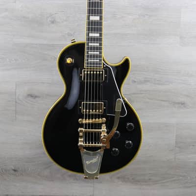 Epiphone Joe Bonamassa 1959 Les Paul Custom With Original Hardshell Case Antique Ebony image 1