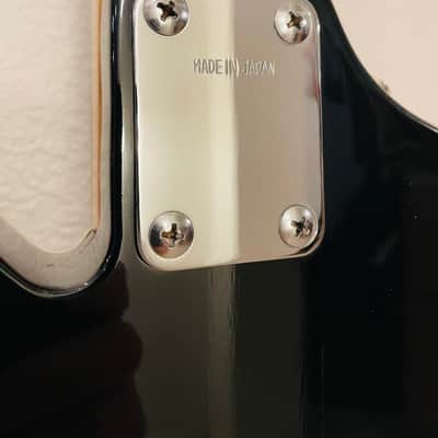 Bradley By Fujigen-Gakki Star Shaped 24 3/4” Scale Mahogany Body 1980’s - Gloss Black image 18