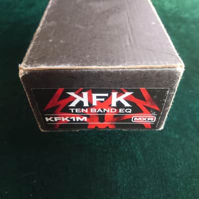 MXR KFK-1 Ten Band EQ Kerry King Signature with Box & Power Supply Rare Discontinued image 3