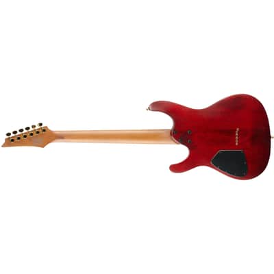 Ibanez SEW761FM Flame Maple Top HSS Guitar w/ Dimarzio Pickups - Natural Flat image 6