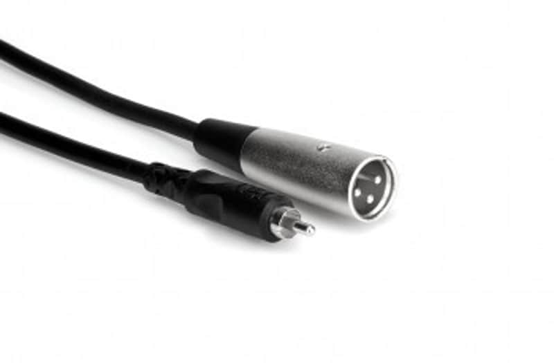 Hosa XRM-105 - Unbalanced Interconnect, RCA to XLR3M 5ft image 1