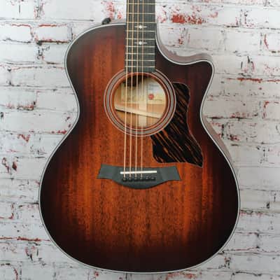 Taylor - (2025) 324ce - Acoustic-Electric Guitar - Mahogany/Mahogany - Shaded Edge Burst Top - w/ Hardshell Case - x5074 image 1