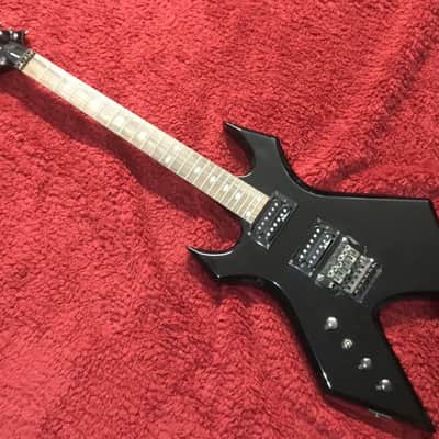 Left Handed 2002 BC Rich Warlock NJ Series - Black w/ case and more image 2