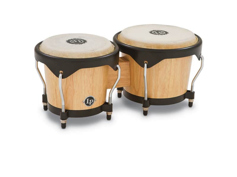 LP Latin Percussion City Serie Bongo Set, Natur image 1